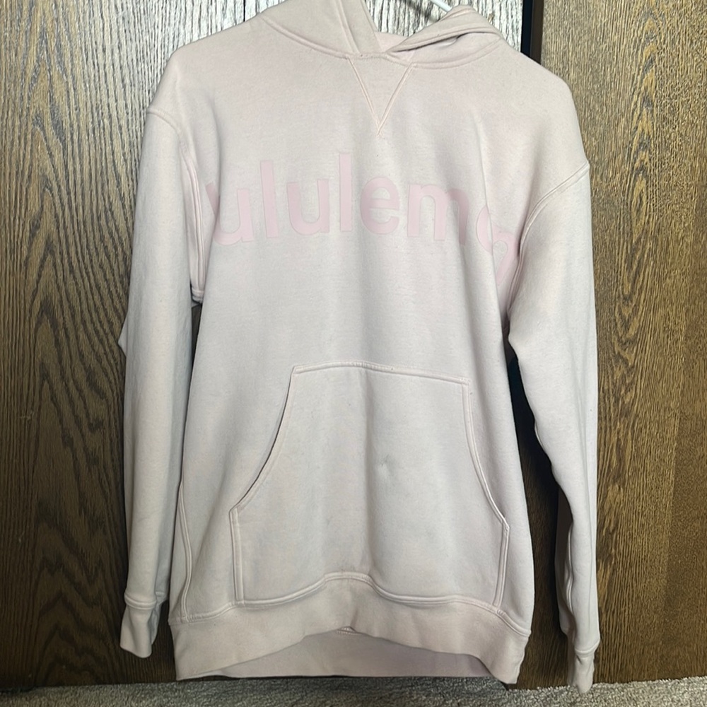Pink lululemon hoodie